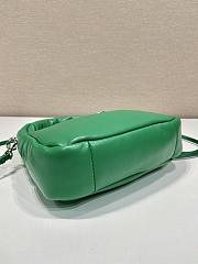 Prada Soft Padded Nappa Leather Mini Green Bag 21x12.5x6.5cm - 4