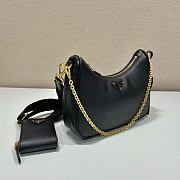 Prada Re-Edition 2005 Saffiano Leather Black Bag 22x18x6cm - 6