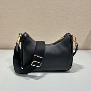 Prada Re-Edition 2005 Saffiano Leather Black Bag 22x18x6cm - 2