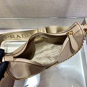 Prada Re-Edition 2005 Saffiano Leather Beige Bag 22x18x6cm - 3