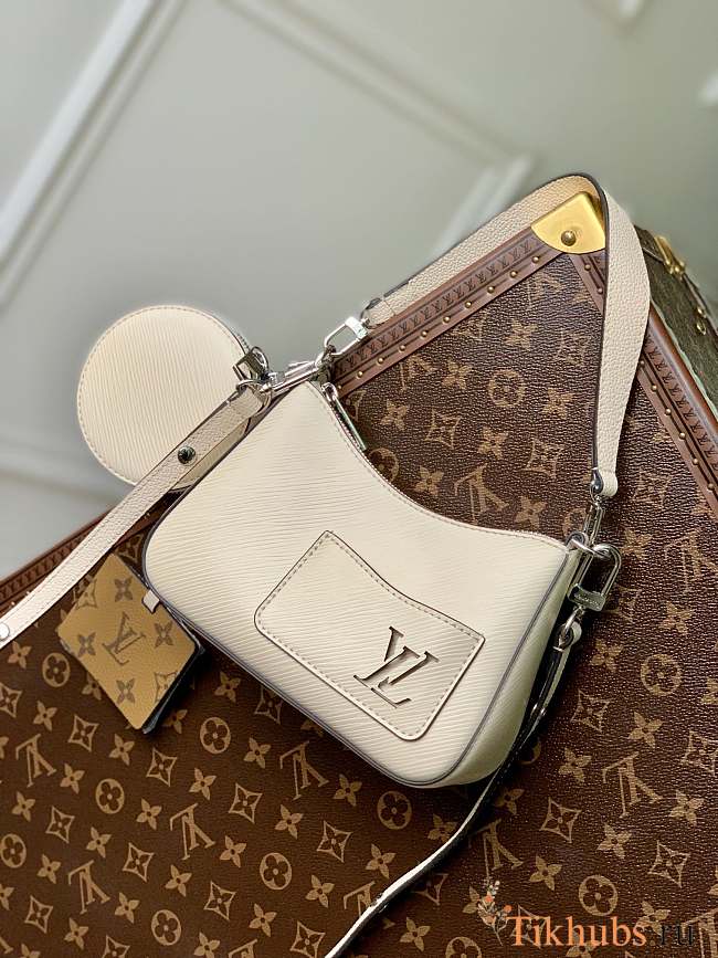 Louis Vuitton LV Marellini White 19.0 x 13.5 x 6.5cm - 1