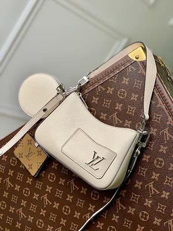 Louis Vuitton LV Marellini White 19.0 x 13.5 x 6.5cm