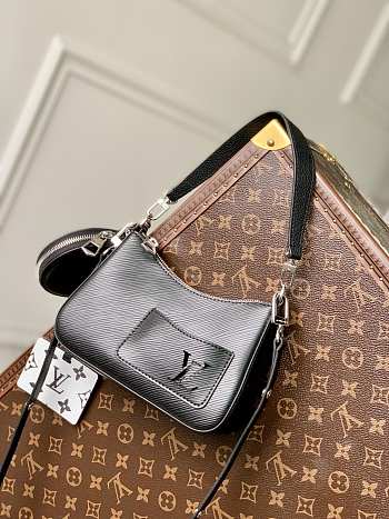 Louis Vuitton LV Marellini Black 19.0 x 13.5 x 6.5cm