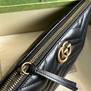 Gucci GG Marmont Shoulder Bag Black 23x12x10cm - 4