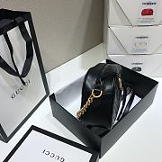 Gucci Marmont Small Shoulder Bag Black 24x13x7cm - 5