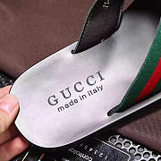 Gucci Web Strap Thong Sandal Black  - 2