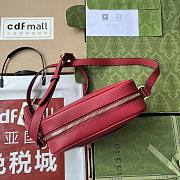 Gucci Blondie Small Shoulder Bag Red 21x15.5x5cm - 6