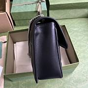 Gucci Deco Small Shoulder Bag Black 25x19.5x8cm - 6