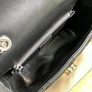 Gucci Deco Small Shoulder Bag Black 25x19.5x8cm - 5