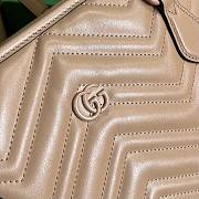 Gucci GG Marmont Large Tote Bag Beige 38.5x29x14cm - 2