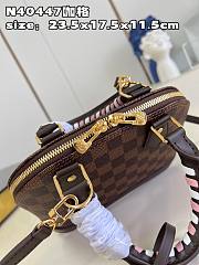 Louis Vuitton LV Alma Damier Ebene 23.5 x 17.5 x 11.5 cm - 4