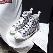 Dior B23 High-top Sneaker White and Black  - 4