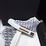 Dior B23 High-top Sneaker White and Black  - 5