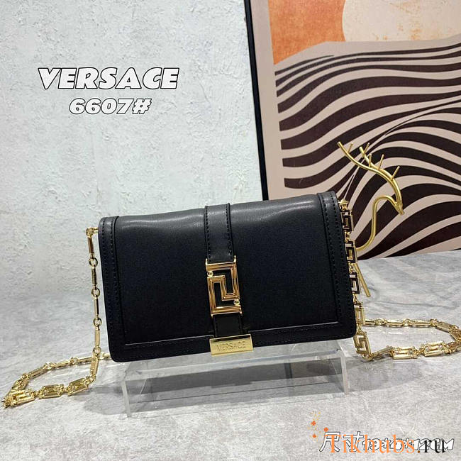 Versace Greca Goddness Mini Bag Black 19x4x12cm - 1