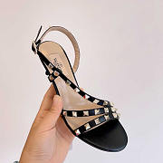 Valentino Studded Heels Black 10cm - 1