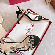 Valentino Studded Heels Black 10cm - 3