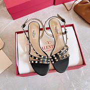 Valentino Studded Heels Black 10cm - 4