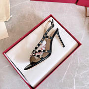 Valentino Studded Heels Black 10cm - 5