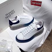 Alexander McQueen Sole Sneakers White Blue - 6