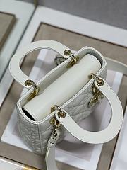 Dior Lady Small White 20cm - 5