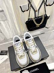 Chanel Gold Sneakers - 5