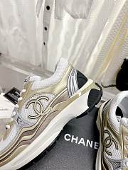 Chanel Gold Sneakers - 3