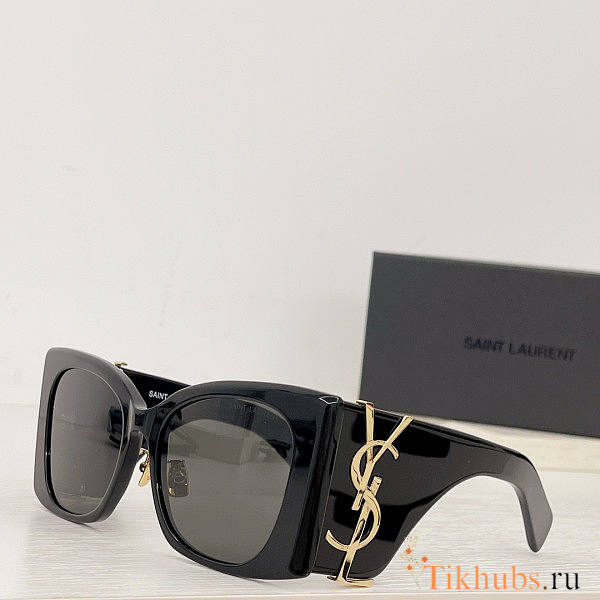 YSL Sunglasses Gold Black - 1