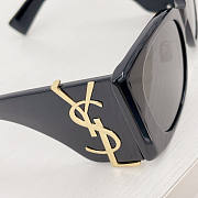 YSL Sunglasses Gold Black - 5