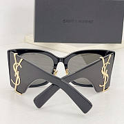 YSL Sunglasses Gold Black - 3