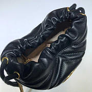 Gucci GG Marmont Mini Bucket Bag Black 19x17cm - 4