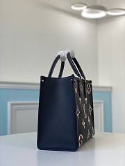 LV ONTHEGO Medium Hand Bag Black M45494 Size 34 x 26 x 13 cm - 2