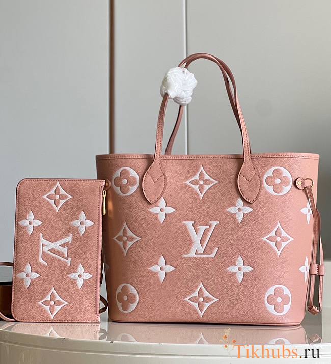 Louis Vuitton LV Neverfull MM Pink 31x28x14cm - 1