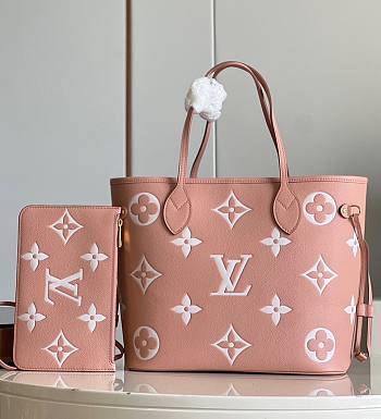 Louis Vuitton LV Neverfull MM Pink 31x28x14cm