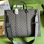 Gucci Ophidia Tote Bag In Grey 43x35x18.5cm - 4