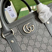 Gucci Ophidia Tote Bag In Grey 43x35x18.5cm - 3