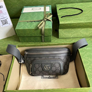 Gucci Ophidia Belt Bag In Grey 23x12x2.5cm