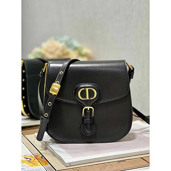 Dior Bobby Frame Bag Black Calfskin 20x19.5x10cm