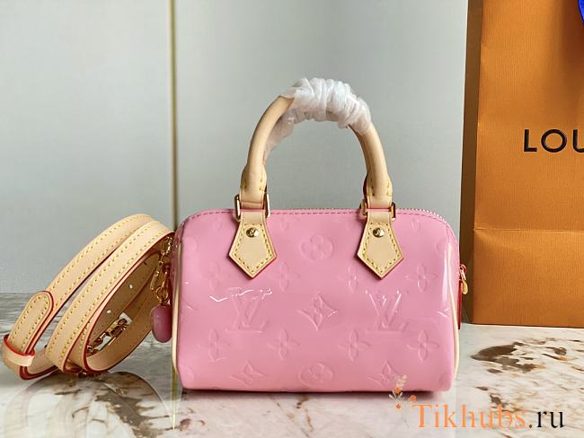 Louis Vuitton LV Nano Speedy Mochi Pink 16 x 10 x 7.5 cm - 1