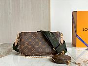 Louis Vuitton LV Multi Pochette Green Shoulder Strap 25cm - 5