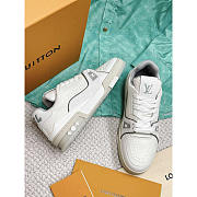 Louis Vuitton LV Monochrome Trainers White  - 2