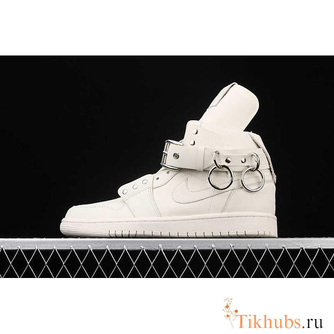 Jordan 1 Retro High Comme des Garcons White  - 1