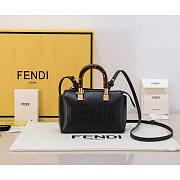 Fendi By The Way Mini Boston Bag Black 17x18x8cm - 1