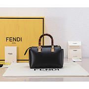 Fendi By The Way Mini Boston Bag Black 17x18x8cm - 3
