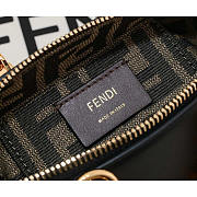 Fendi By The Way Mini Boston Bag Black 17x18x8cm - 6
