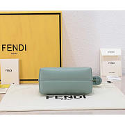 Fendi By The Way Mini Boston Bag Green 17x18x8cm - 4