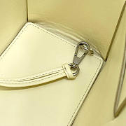 Bottega Veneta Arco Lambskin Leather Tote Bag Light Yellow 30x20x11.5cm - 2