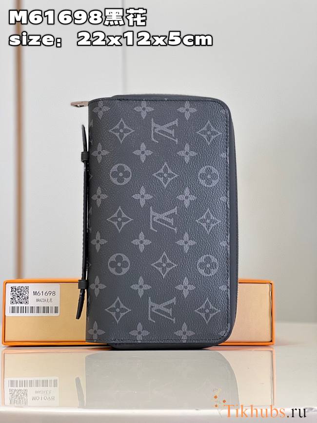 Louis Vuitton LV Zippy XL Wallet Monogram 22 x 12 x 5 cm - 1