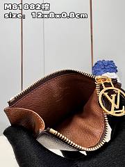 Louis Vuitton LV Romy Card Holder Brown 12x8x0.8cm - 5