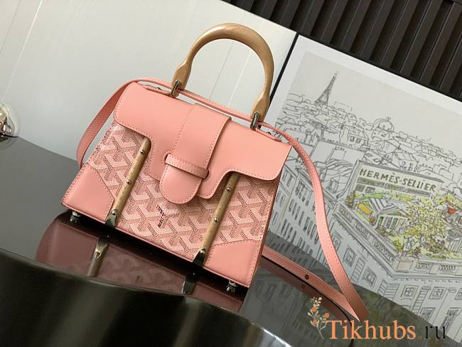 Goyard Saigon Pink Size 21 × 14 × 9 cm - 1