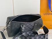 Louis Vuitton LV City Keepall Black Graphite 27 x 17 x 13 cm - 4